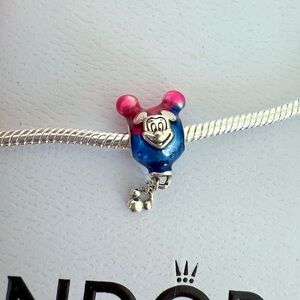 Authentic Pandora ballon dangle 2025 mickey mouse